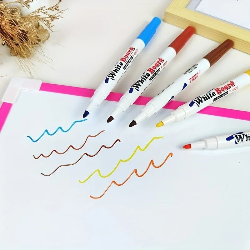 Board Markers Non-toxic Dry Erase Ideal Office School Use Suitable Zpaxo