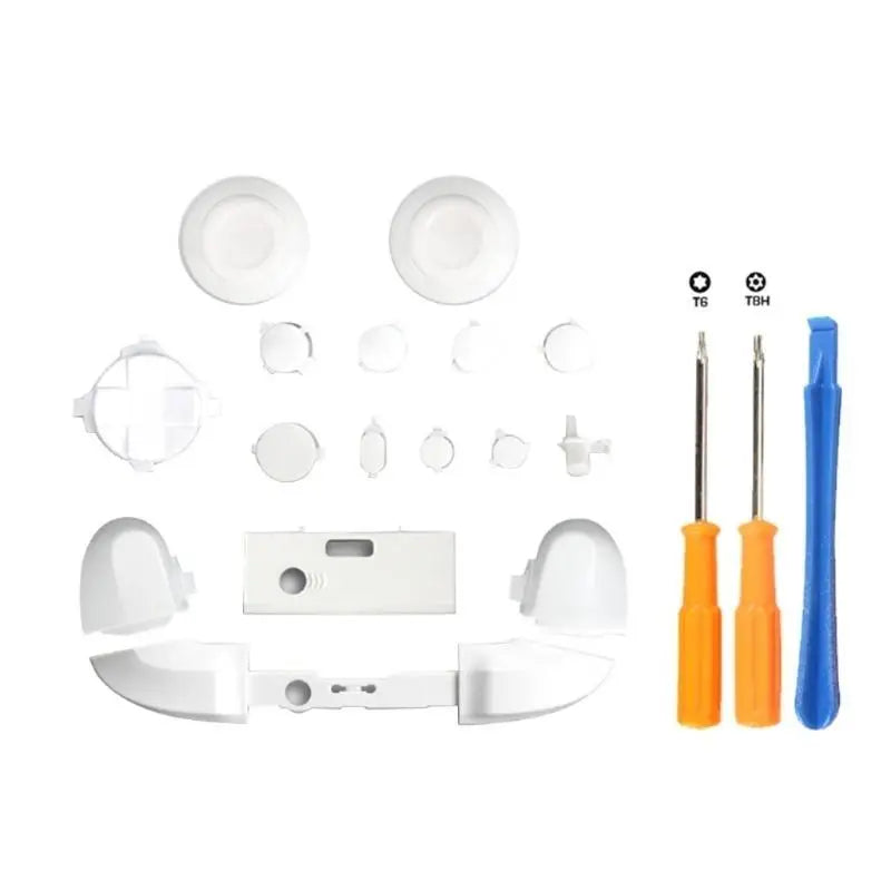 652F Game Controller Button for RT LT for RB ABXY for Cross Button for X-BOX Serie Zpaxo white CN