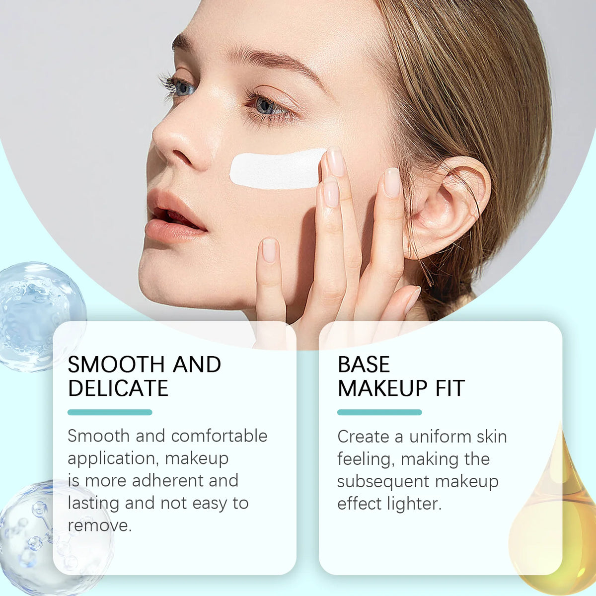 Hydrating Pore Minimizing Primer Long Lasting Non Greasy Makeup Base for Smooth Skin Wrinkle Reduction Face Primer All Daily Use Zpaxo