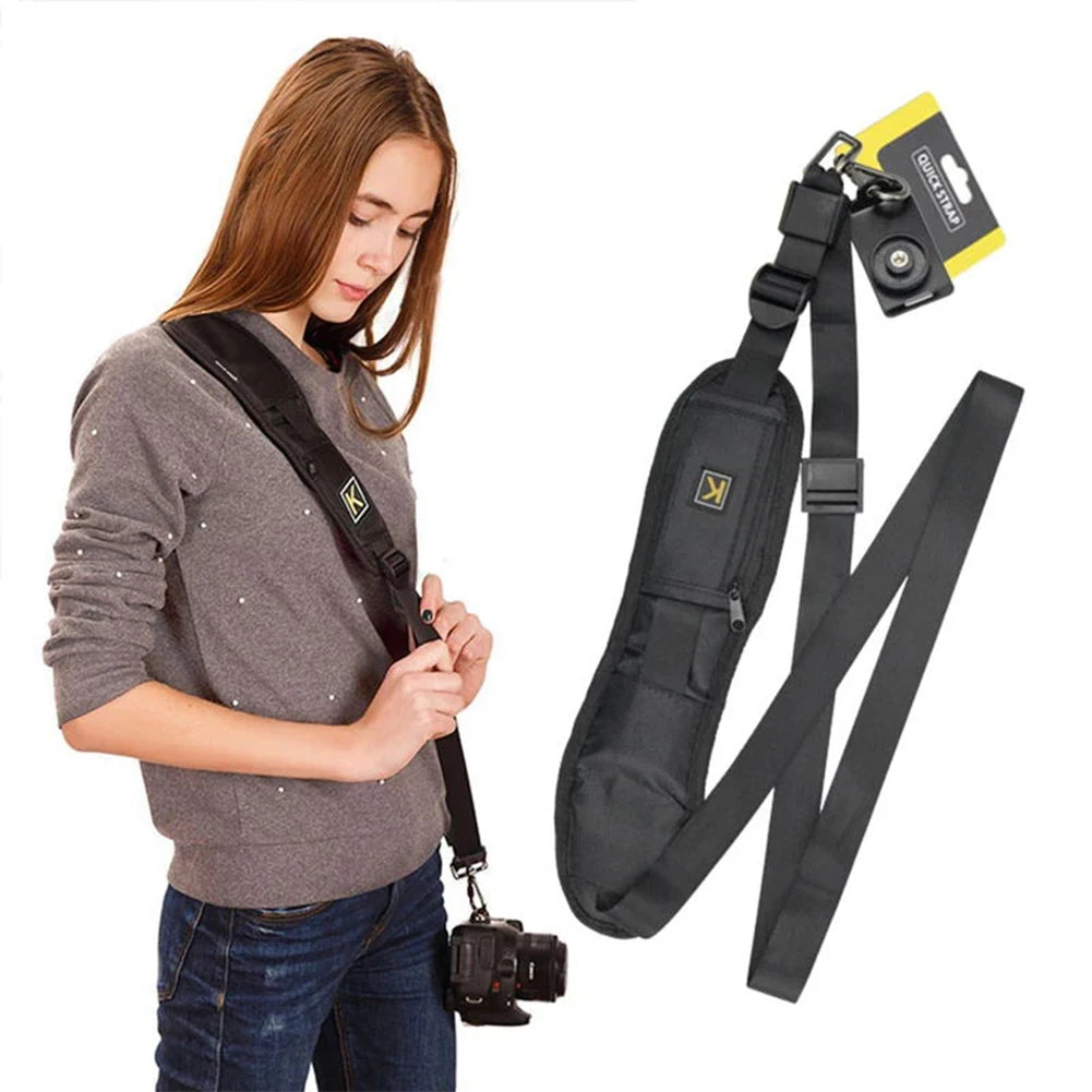 Camera Shoulder Strap Adjustable Portable SLR Quick Release Digital Zpaxo