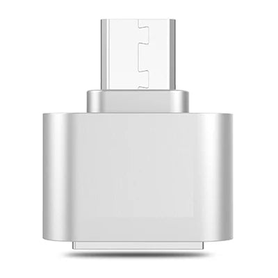 1/5Pcs USB To Type C Adapter 3.0 Male OTG Female For Mobile Phone Tablet OTG Connector Accessories Mobile Adapter Set Small Size Zpaxo 1PCS-Silvery
