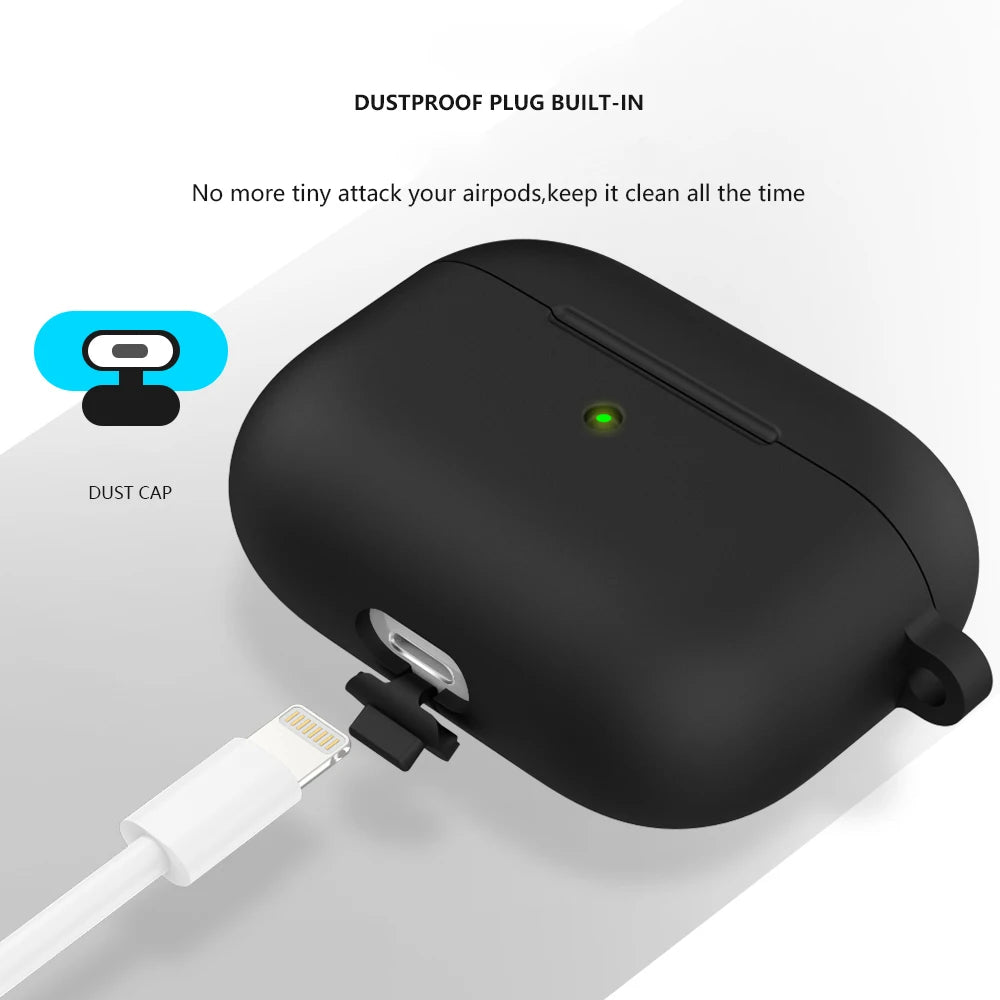 Silicone Earphones Cover Air Pods Bluetooth Headset Protective Case Zpaxo