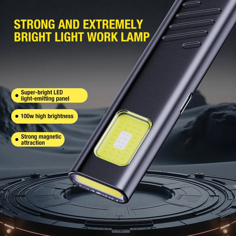 Magnetic Dual Light Source Work Strong Mini Portable Outdoor Zpaxo