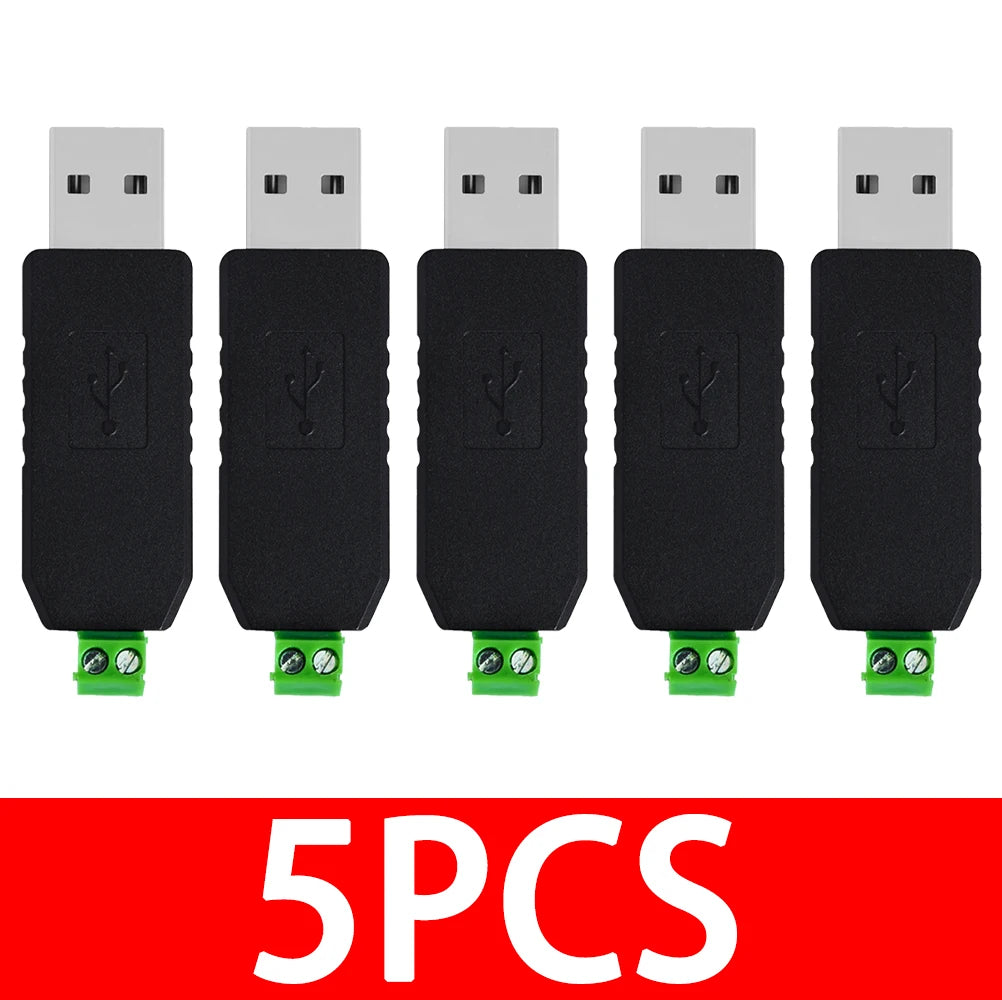 Universal USB-to-RS485 Converter: Compatible with Windows (XP/Vista/7), Linux & macOS Zpaxo 5pcs