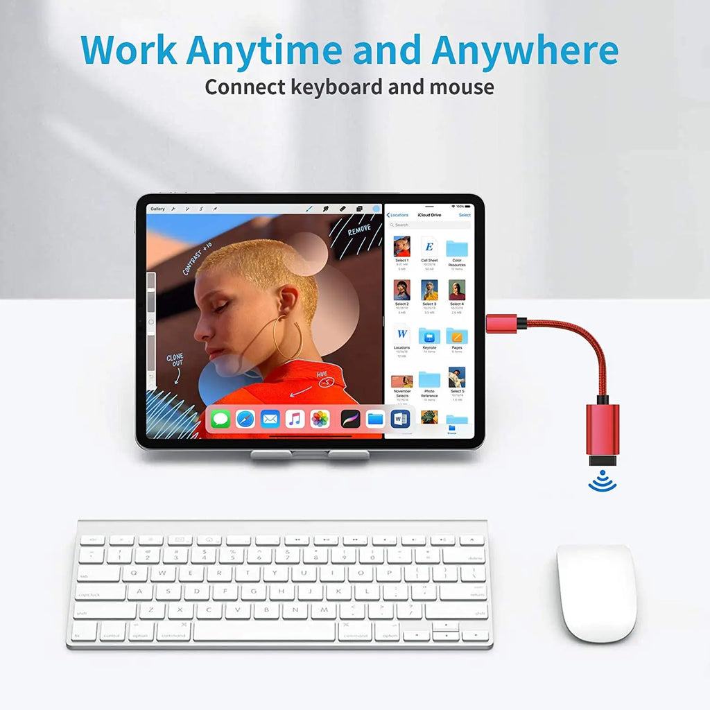 C OTG Cable Adapter USB Type-c Connector Data Converter Macbook Zpaxo