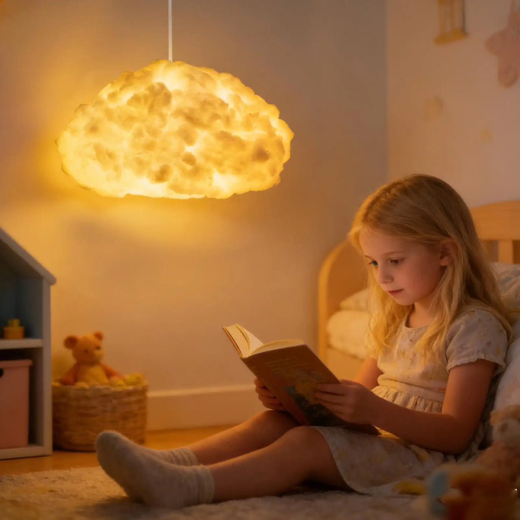 LED Clouds Ceiling DIY Lamp Atmosphere Decoration Changing Remote Zpaxo