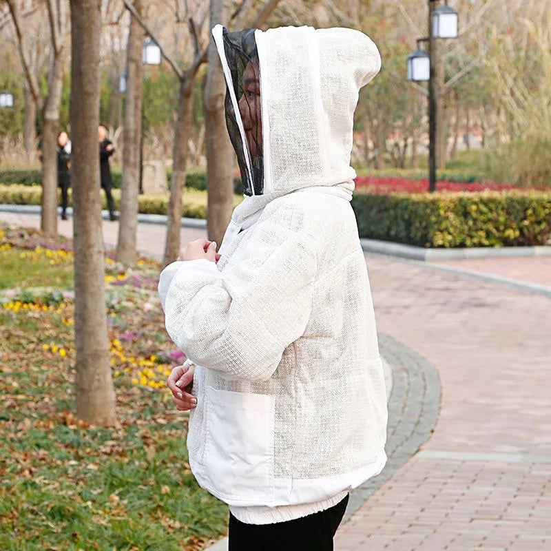 Beekeeping Jacket Ventilated Clothing Beekeeper Protection Anti Bee Zpaxo