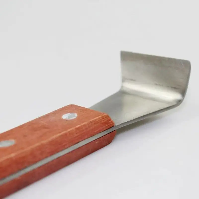 Stainless Steel Beekeeping Cleaning Knife Half Bending Scraper Bee Zpaxo