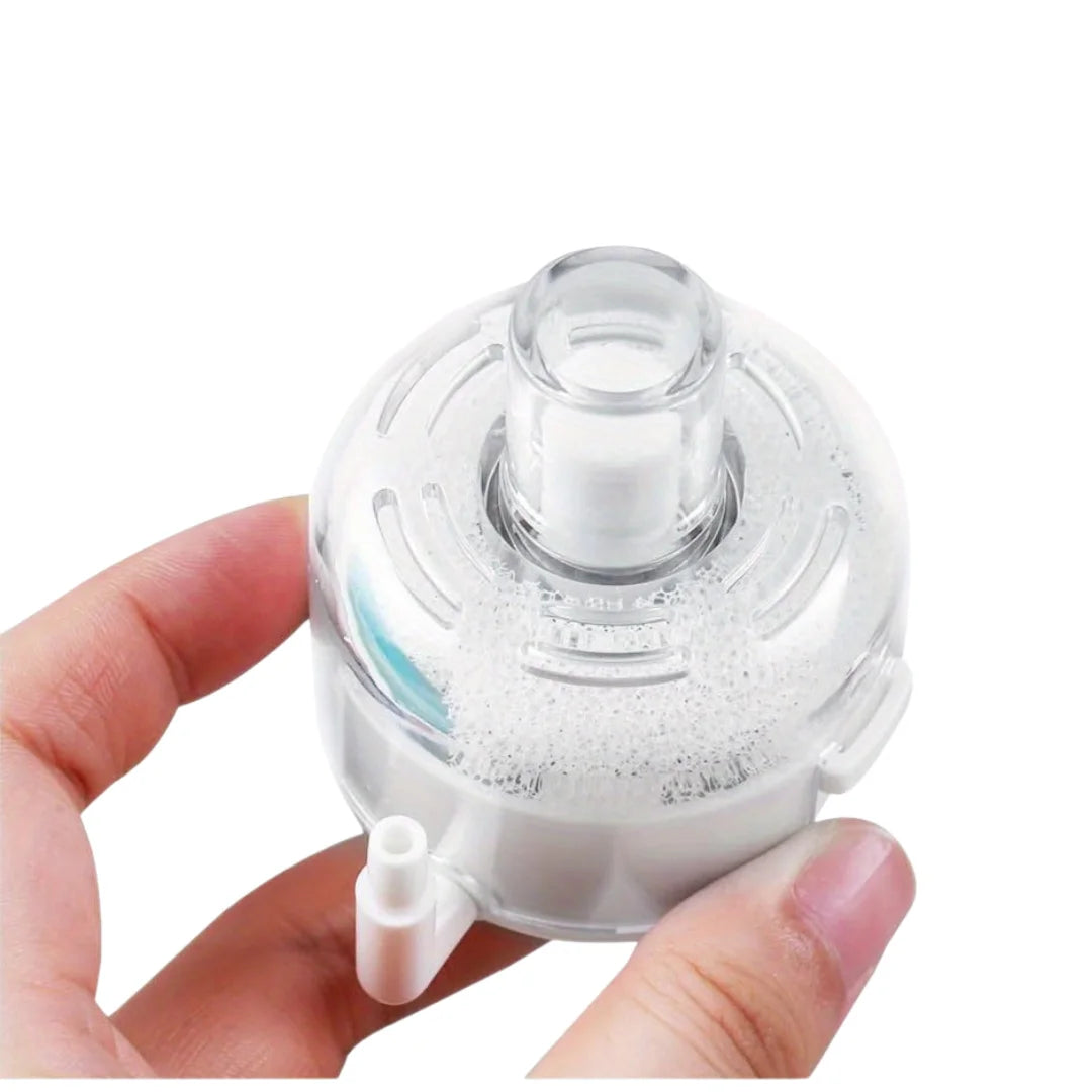 Small Ultra Thin Aquarium Filter Quiet Submersible Aeration Zpaxo WHITE