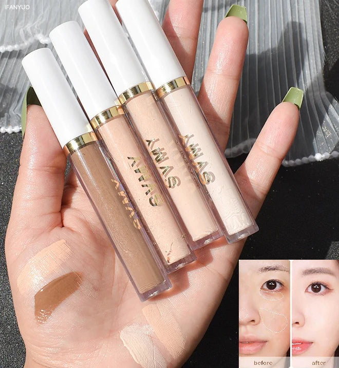 Liquid Foundation Cream Concealer Coverage Waterproof Moisturizing Zpaxo
