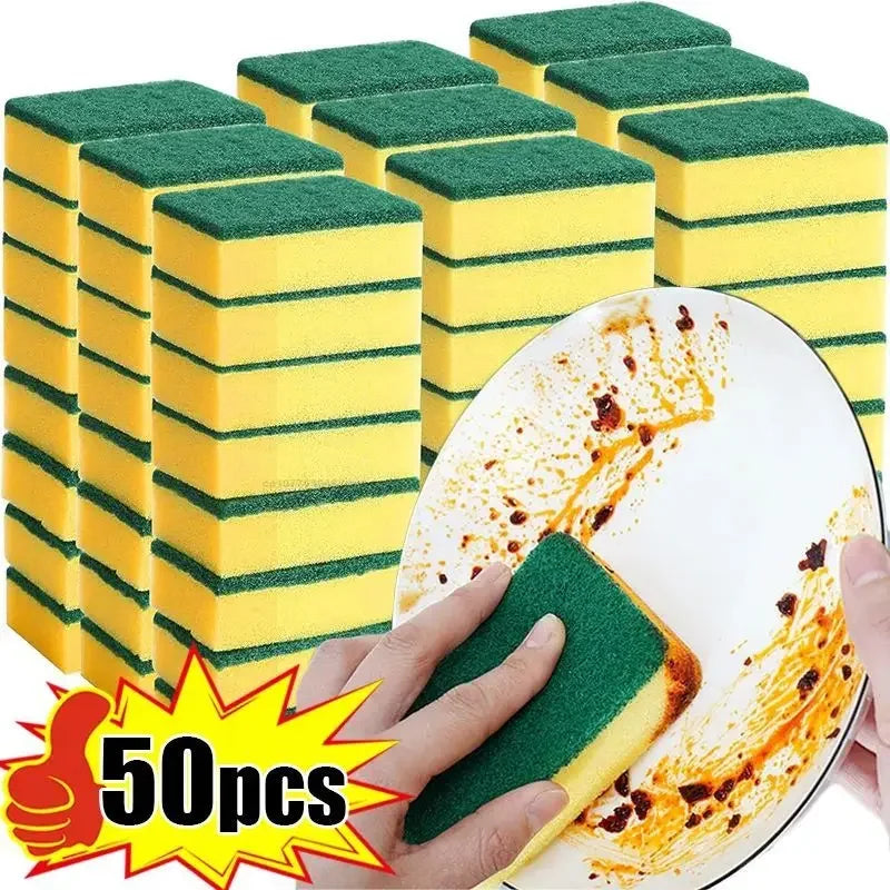 Dish Washing Sponge Dust Cleaning Scrubber Kitchen Magic Majoc Eraser Zpaxo