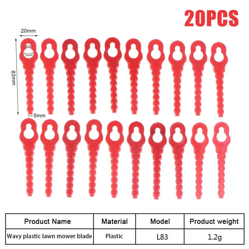 1Pcs Simple Snap-On Plastic Head Grass Trimmer Cutter Head Replacement Blades For Parkside PRTA 20-LiA1 LIDL IAN 311046 91099406 Zpaxo A1