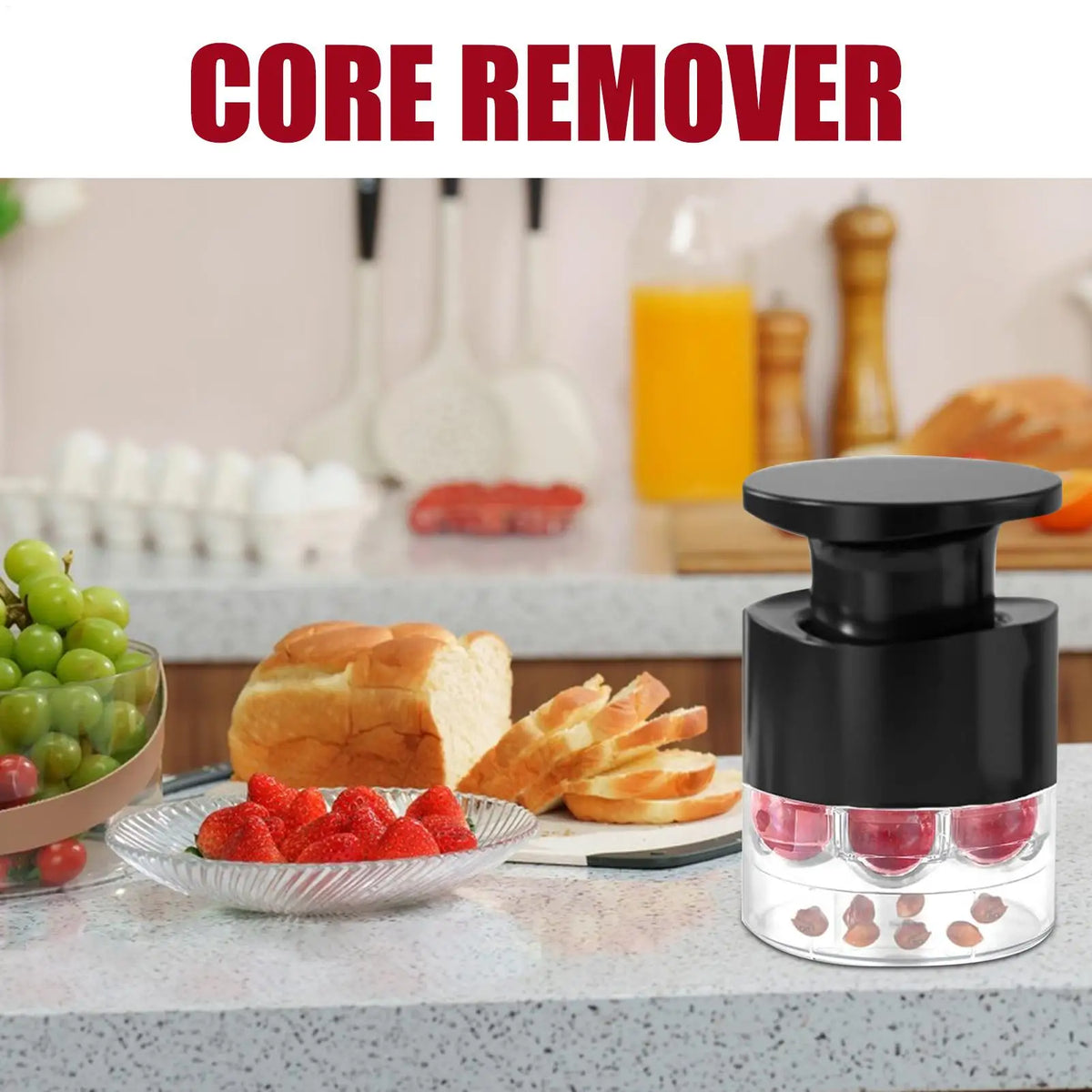 Easy-press Cherry Pitter 7 Holes Olive Seed Squeeze Tool Stoner Zpaxo
