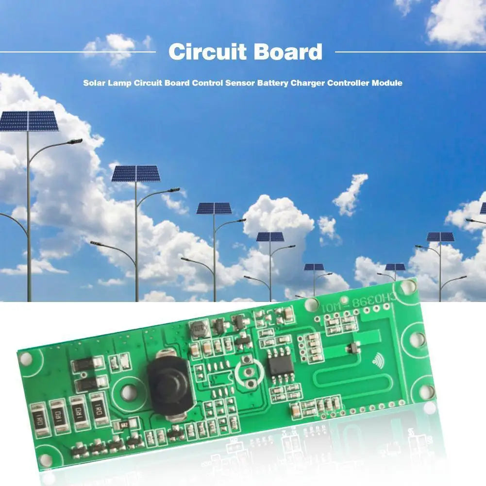 3 2V 7V Radar Induction Solar Wall Light PCB Lamp Control Board Zpaxo Default Title