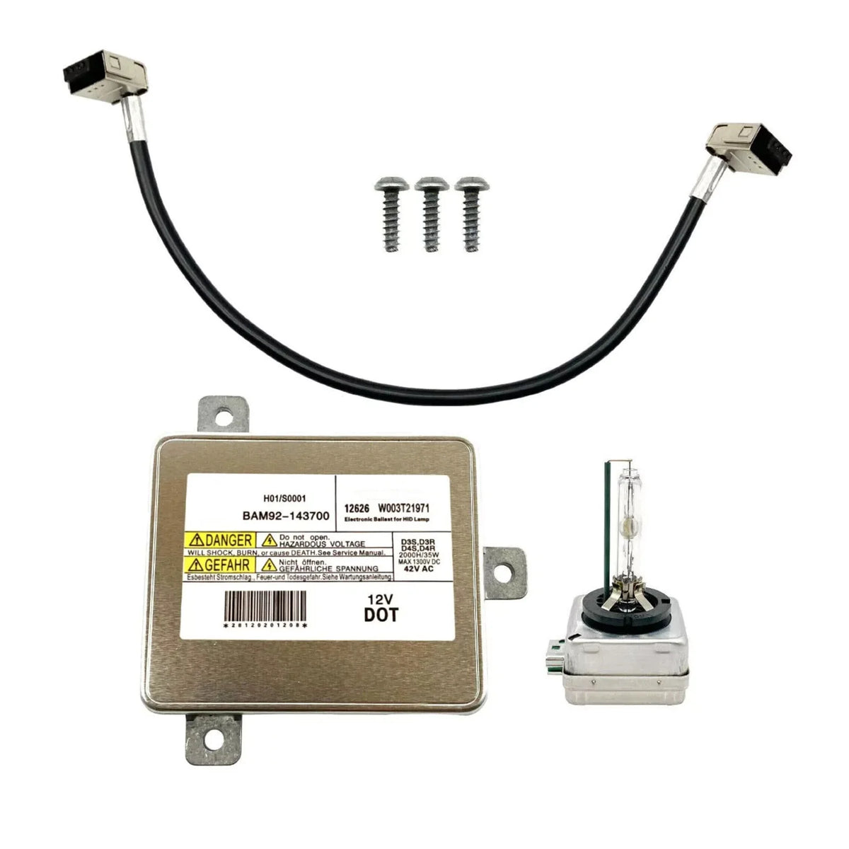 Xenon Ballast HID D3S Bulb Lamp Control Unit Computer Replacement Zpaxo