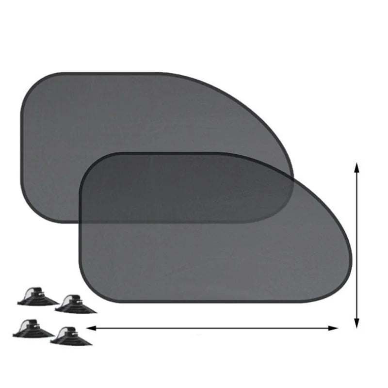 Car Sunshade Covers Cover Universal Windscreen Folding Visor Zpaxo Front 2pcs