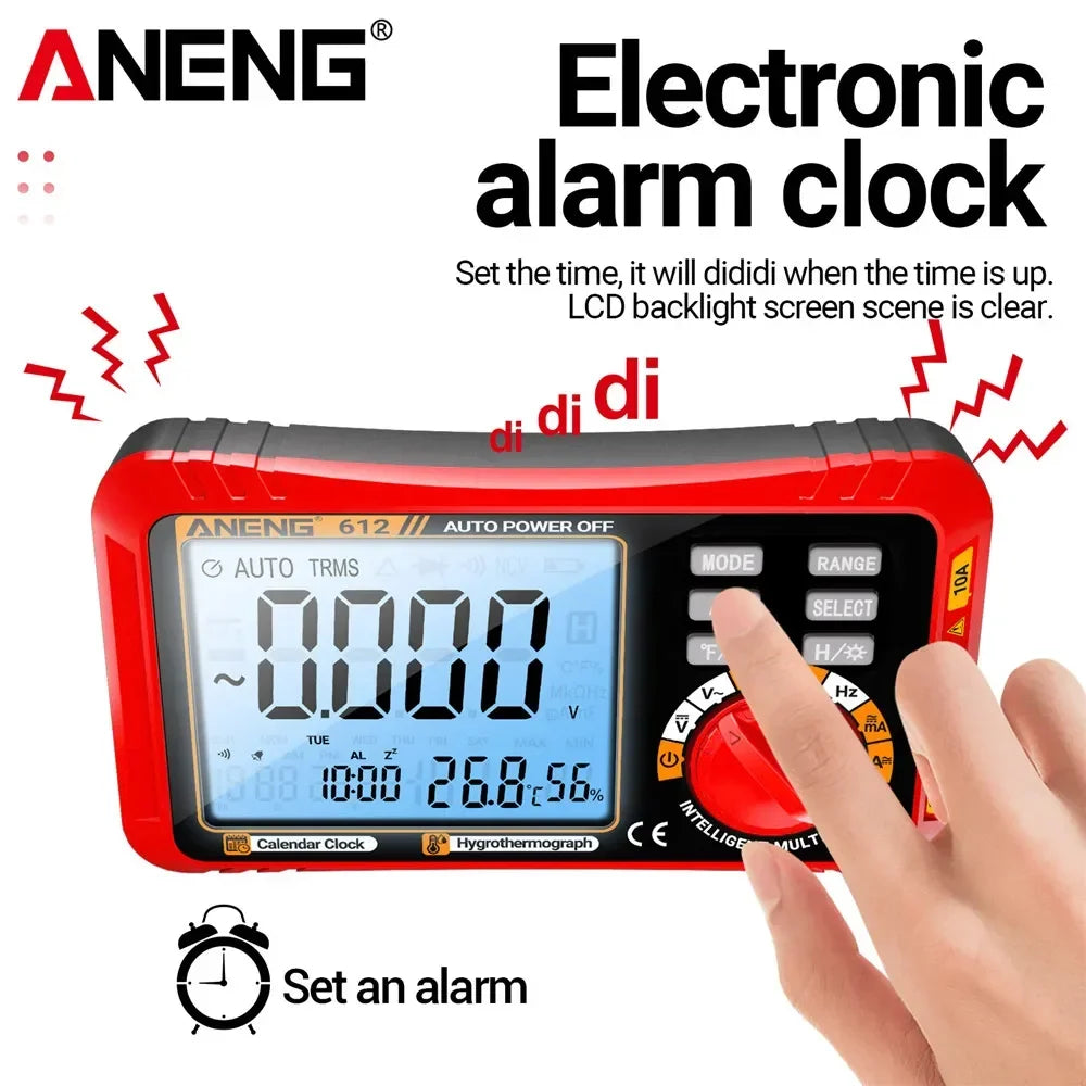 Smart Digital Multimeters Professional 2 in1 AC DC Current Voltage Zpaxo
