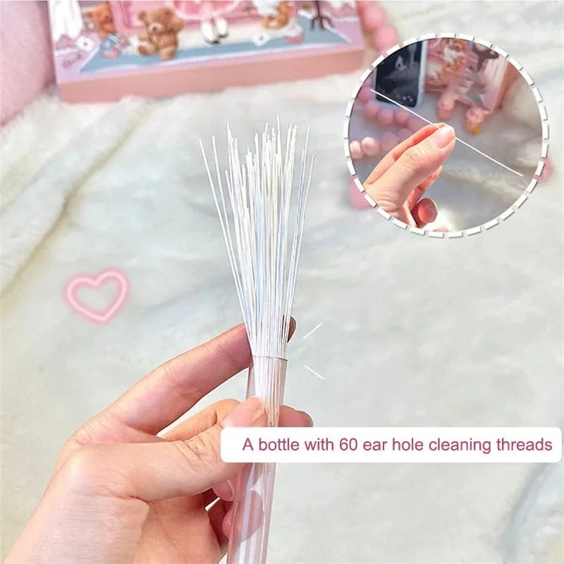 Ear Hole Cleaning Solution Safe Health Peach Flavor Inflamed Blockage Zpaxo