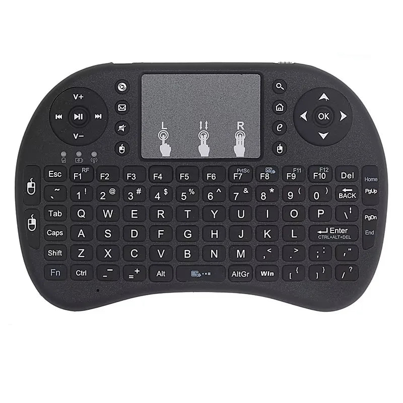 Mini Bluetooth Keyboard Dual Mode Handheld Fingerboard No Backlit Zpaxo