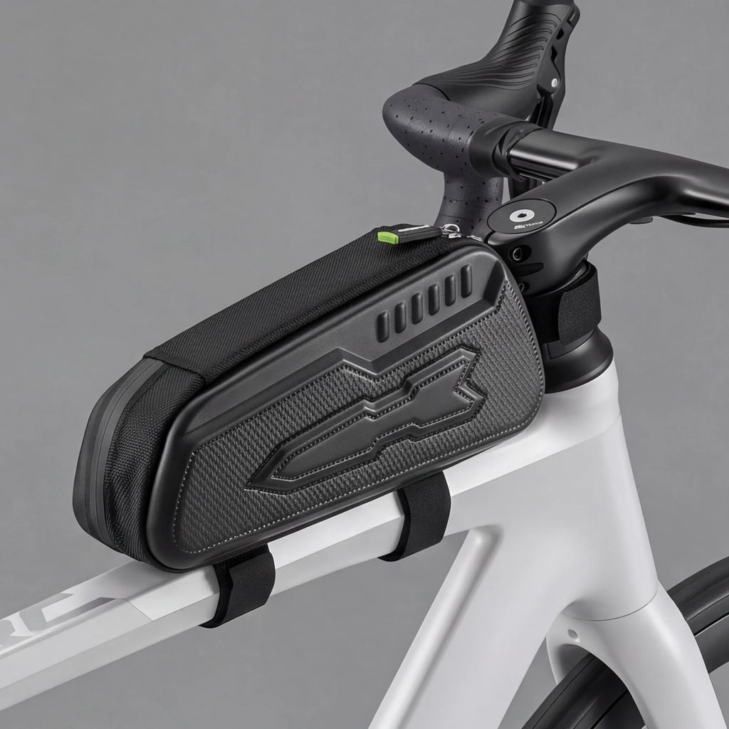 Bicycle Hard Shell Triangle Bag Anti-scratch Bike Front Handlebar Zpaxo