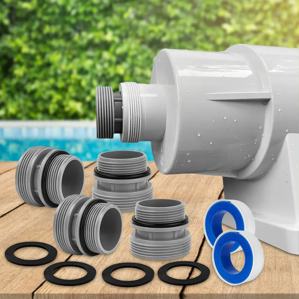 Pool Hose Adapter Clamp Washer Pump Connector Filter Hoses Conversion Zpaxo