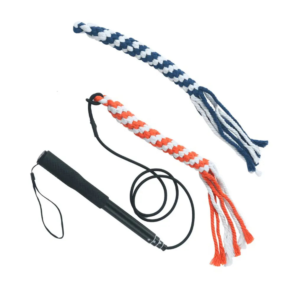 Retractable Dog Trainer Interactive Outside Chew Stick Pet Training Zpaxo