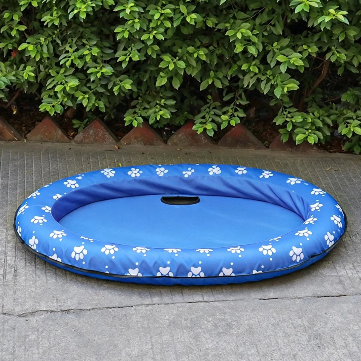Dog Pool Float Waterproof Portable Foldable Swimming Soft Cooling Pet Zpaxo