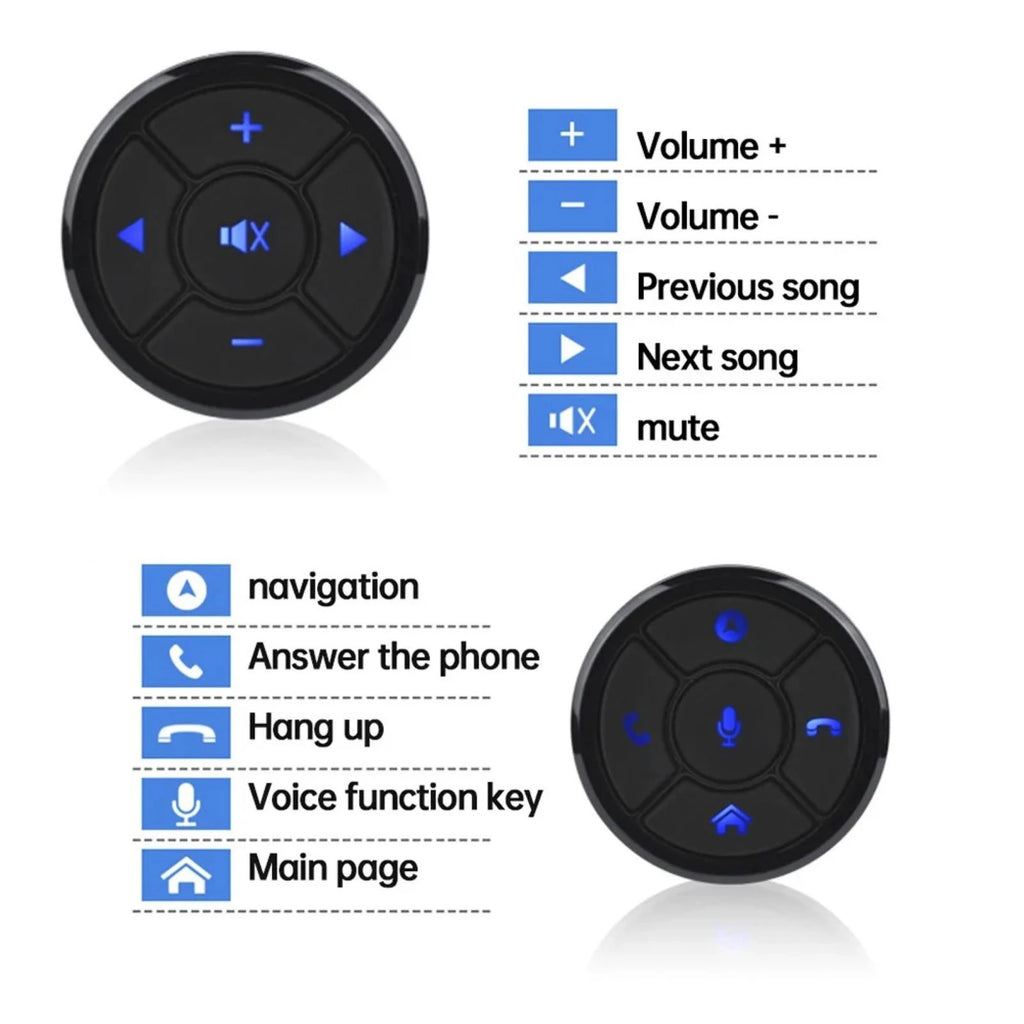 Wireless Multi-function Navigation Smart Steering Wheel Controller Zpaxo