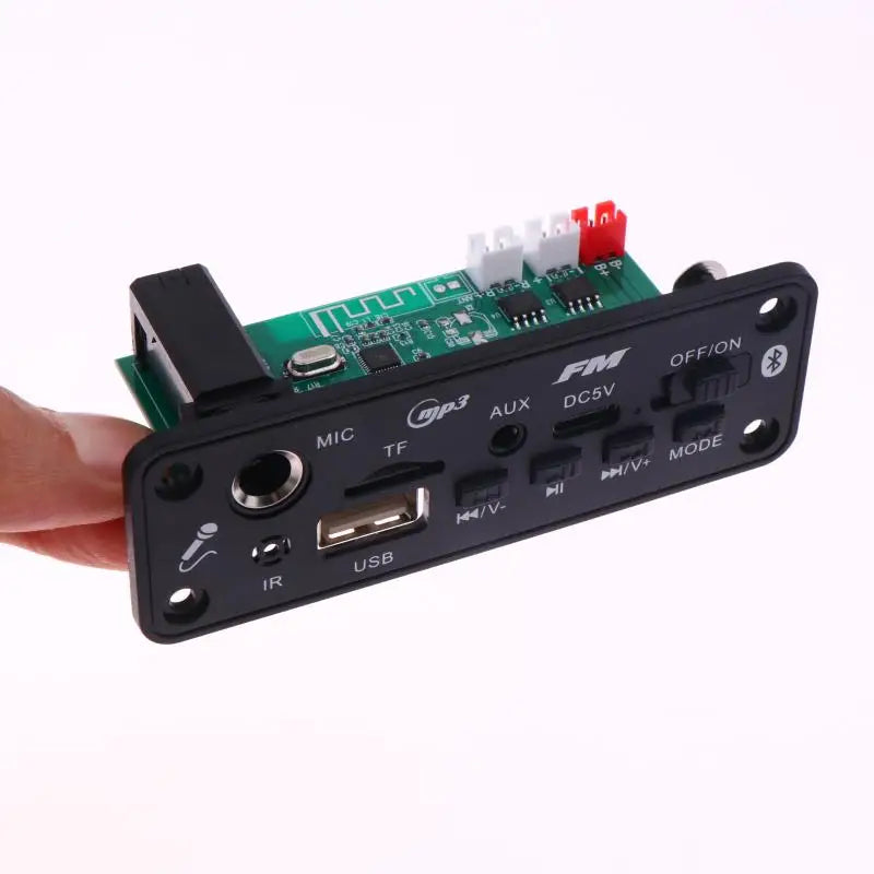 2 3W 6W Amplifier 5V MP3 Decoder Board Bluetooth 5 0 Stereo Audio DIY Zpaxo