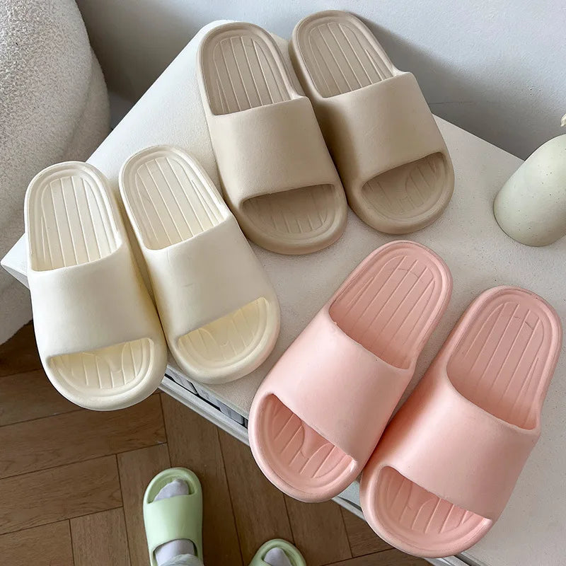 Women's Thick Platform Cloud Slippers EVA Soft Sole Pillow Slides Zpaxo