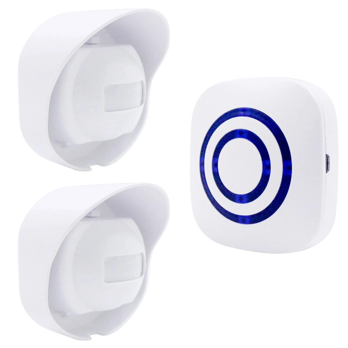 Wireless Driveway 328 Ft Long Alarm Weatherproof Outdoor Motion Sensor Detector Security Alert-Protect Outdoor/Indoor Property Zpaxo
