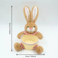 Easter Bunny Basket Rabbits Shape Container Cute Food Snacks Candy Zpaxo B