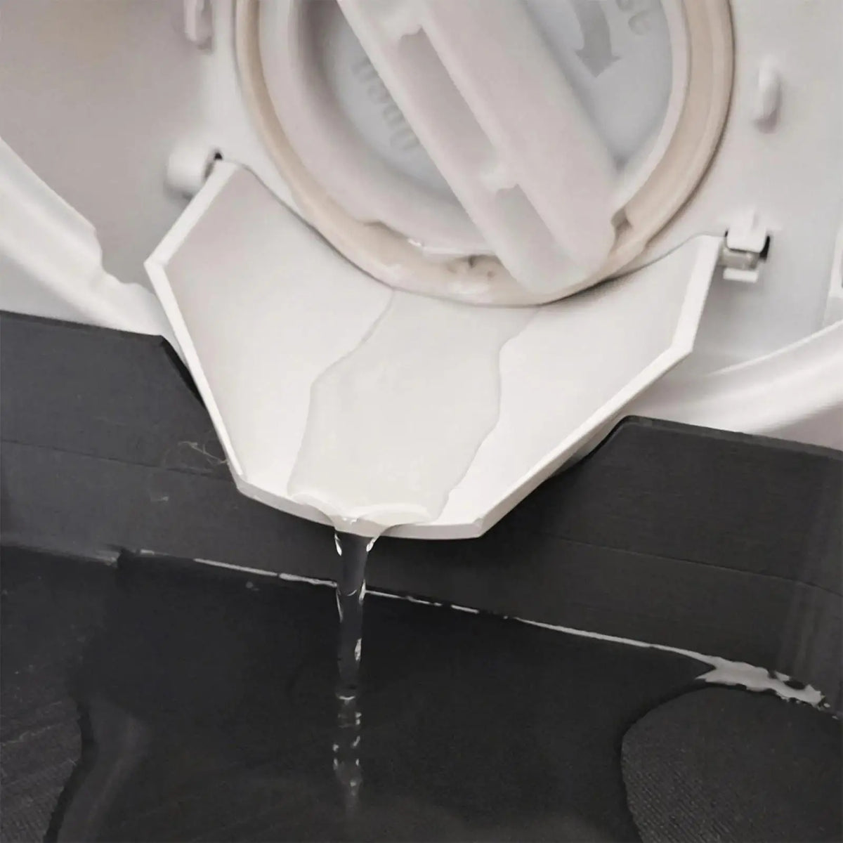 Washing Machine Drain Tray Leak Proof Funnel Compact Catcher Water Zpaxo