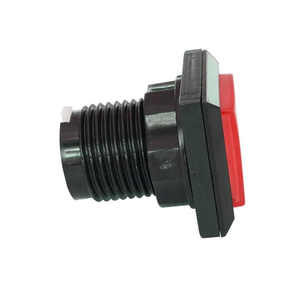 Arcade Square Push Buttons Illumilated 12V LED Light Built-in Zpaxo