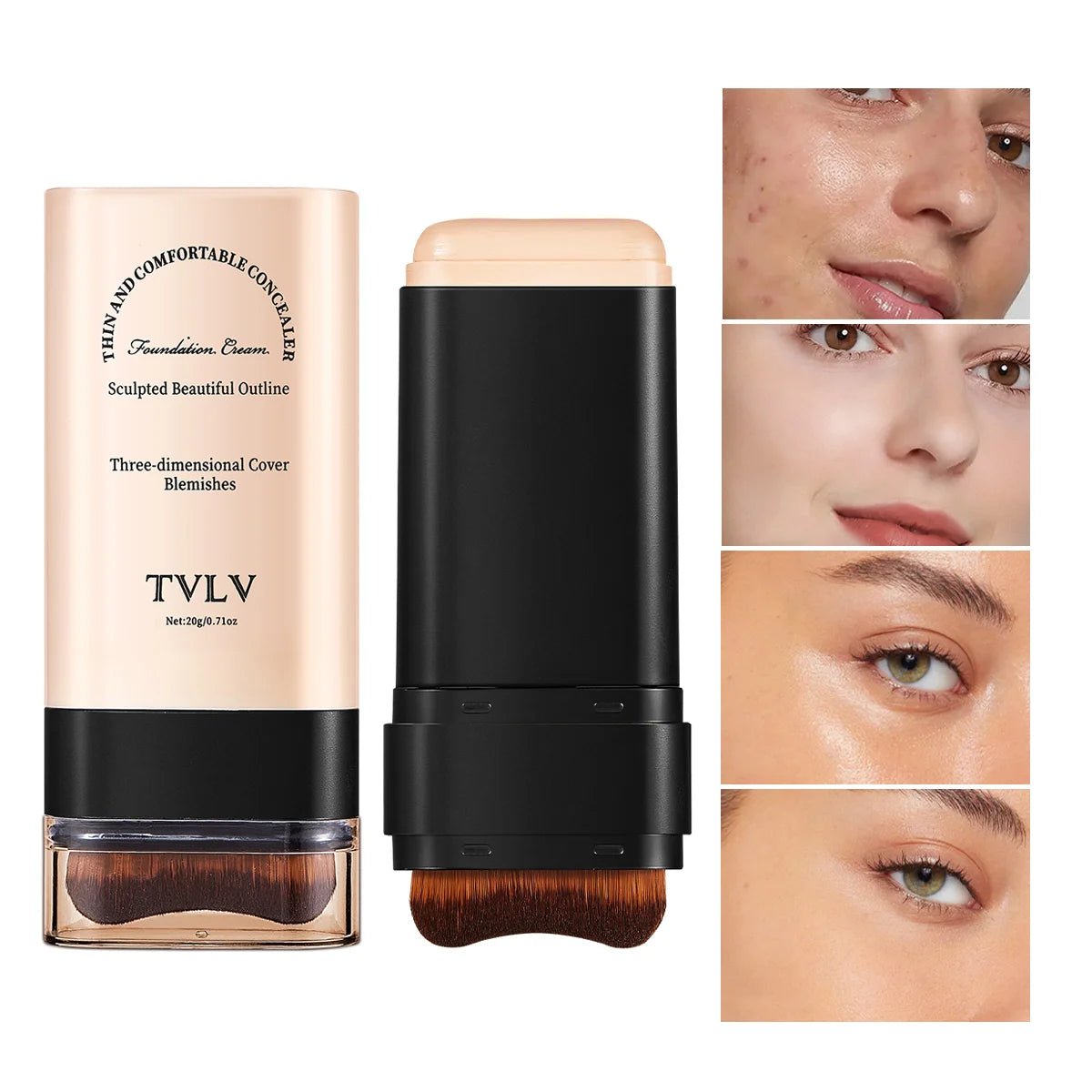 Waterproof Concealer Can Cover Defects Long Time Light Non Greasy Zpaxo
