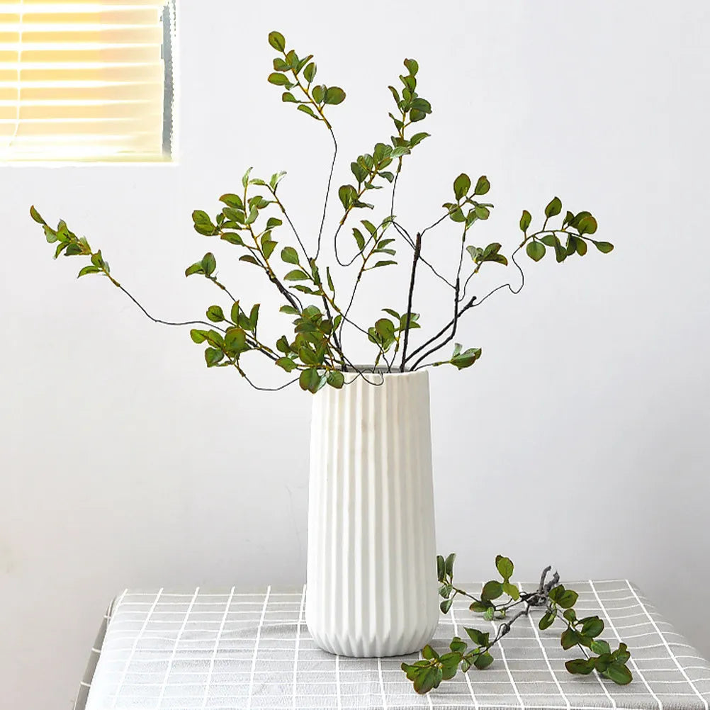 Artificial Leaf Branch Realistic Plastic Simulation Leaves Stems Zpaxo