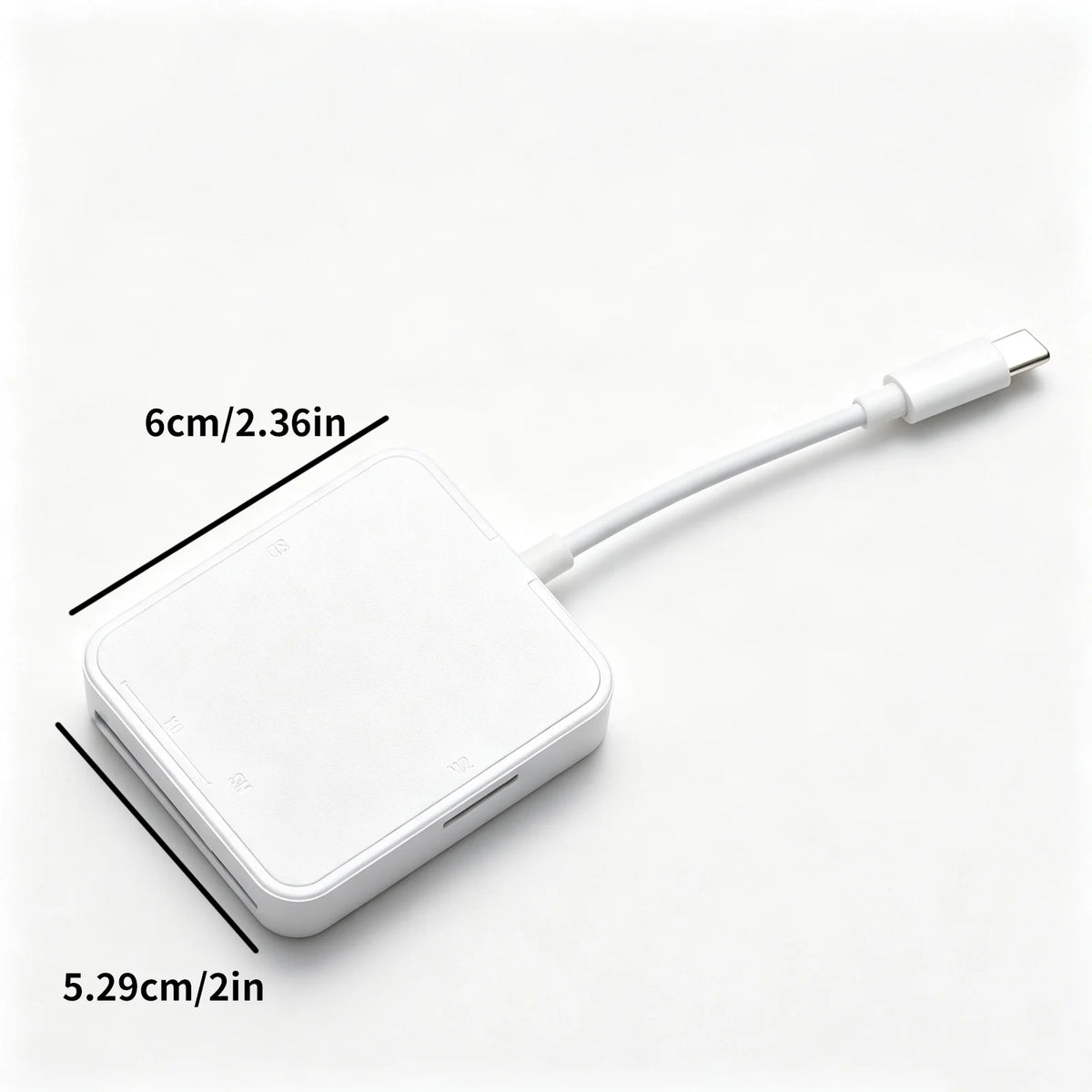 1 Memory Card Reader Adapter C USB-C Smart Media OTG M2 SD SM XD Zpaxo