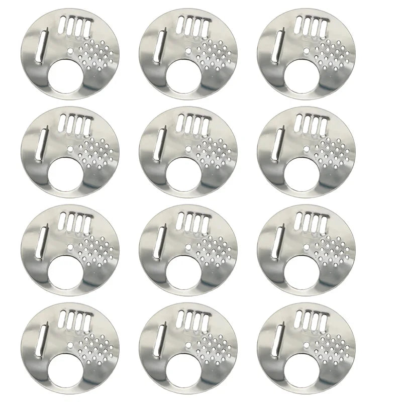 2 5 Round Metal Beehive Box Door Entrance Gate Disc Stainless Steel Zpaxo