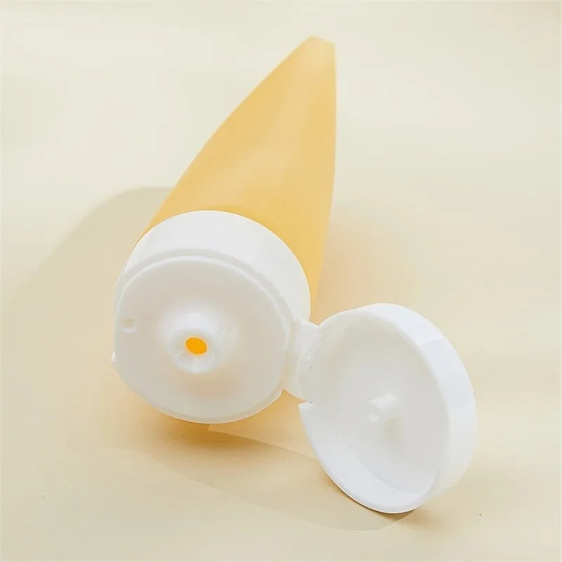 Refillable Travel-sized Bottles Leakproof Squeeze Tubes Cosmetics Zpaxo