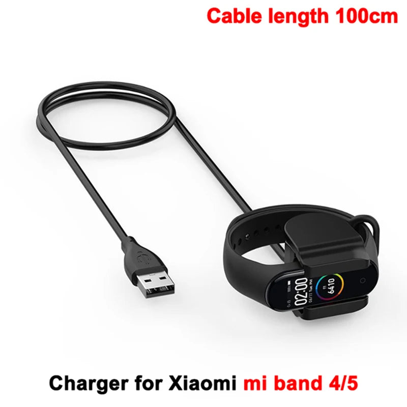 For Xiaomi Mi Band 7 Pro Charger Line Portable USB Charger Zpaxo Miband 4 5-100cm