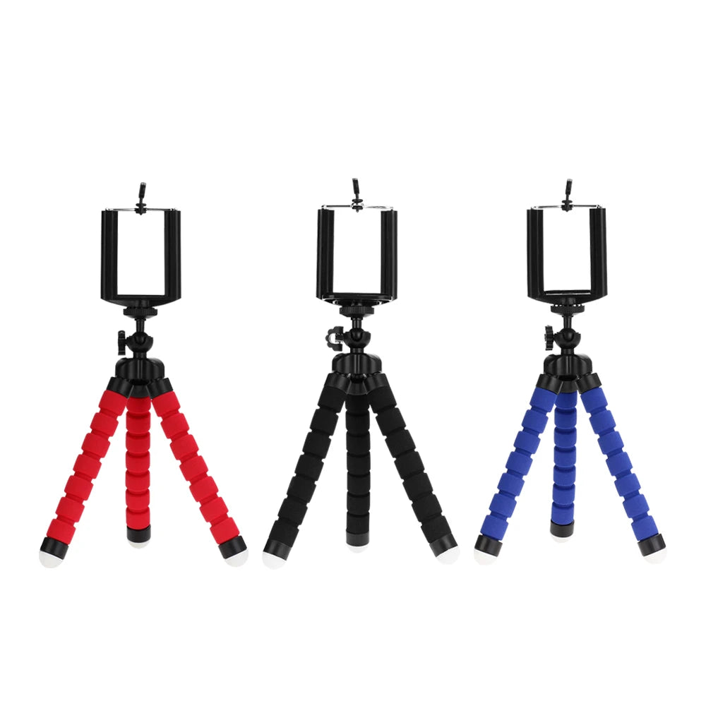 Sponge Tripod Bracket Universal Smartphone Mini Flexible Octopus Zpaxo