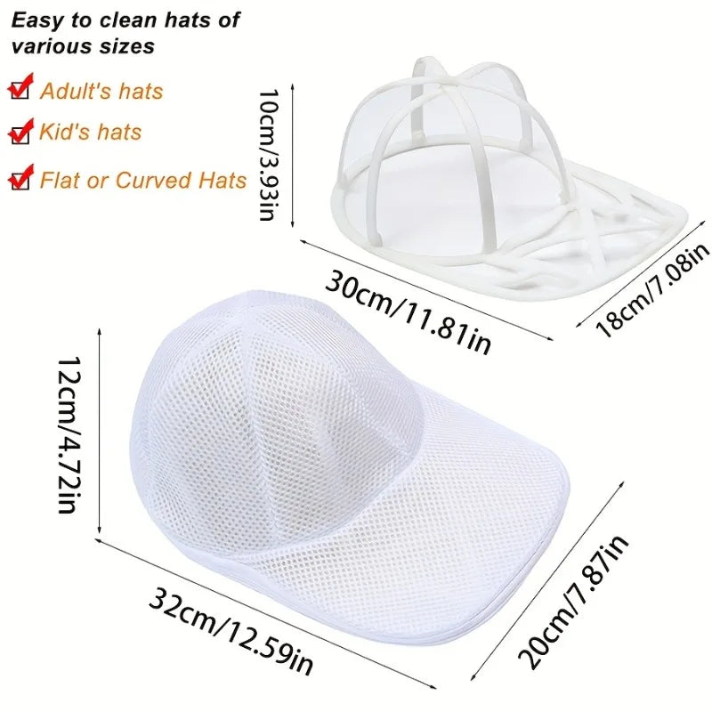 Washing Machine Cap Cleaning Cage Washer Mesh Bag Baseball Suitable Zpaxo