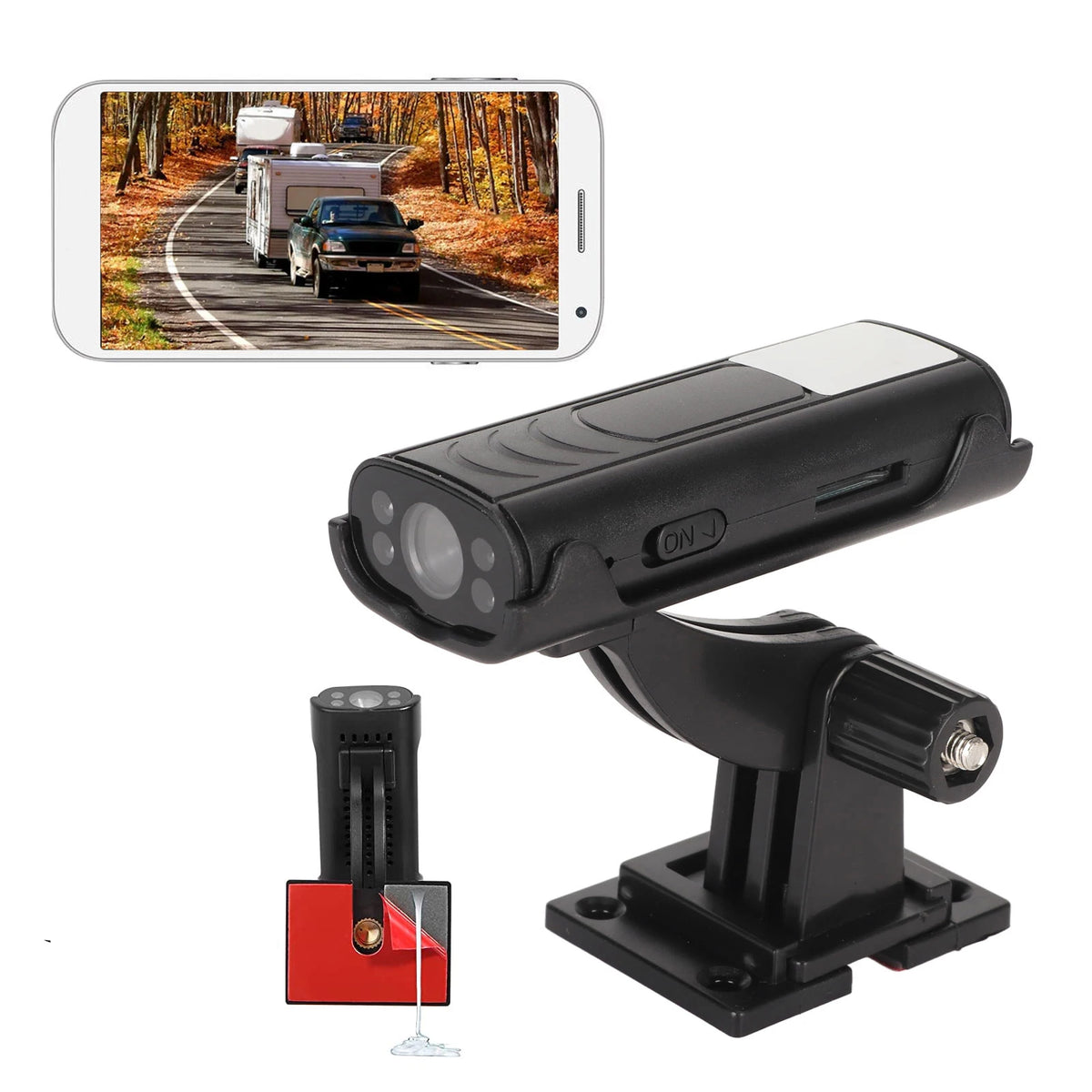 Reverse Hitch Guide Camera 150 Wide Angle Waterproof Night Vision Car Zpaxo