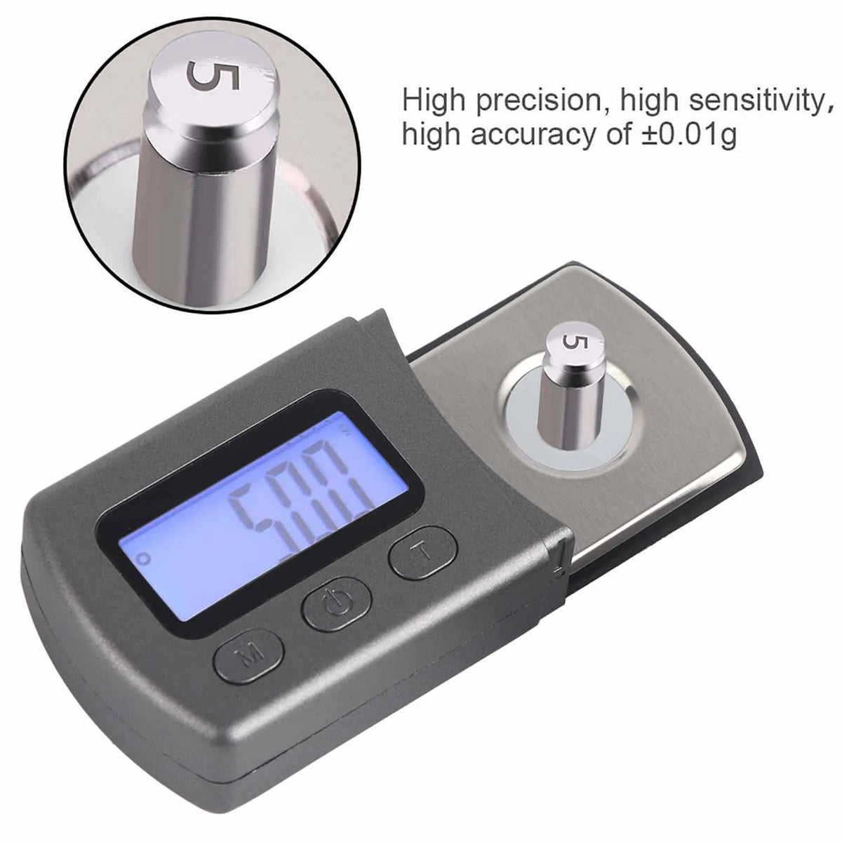 Digital Force Guage LCD Cartridge Tracking Gauge Scale Calibration Zpaxo