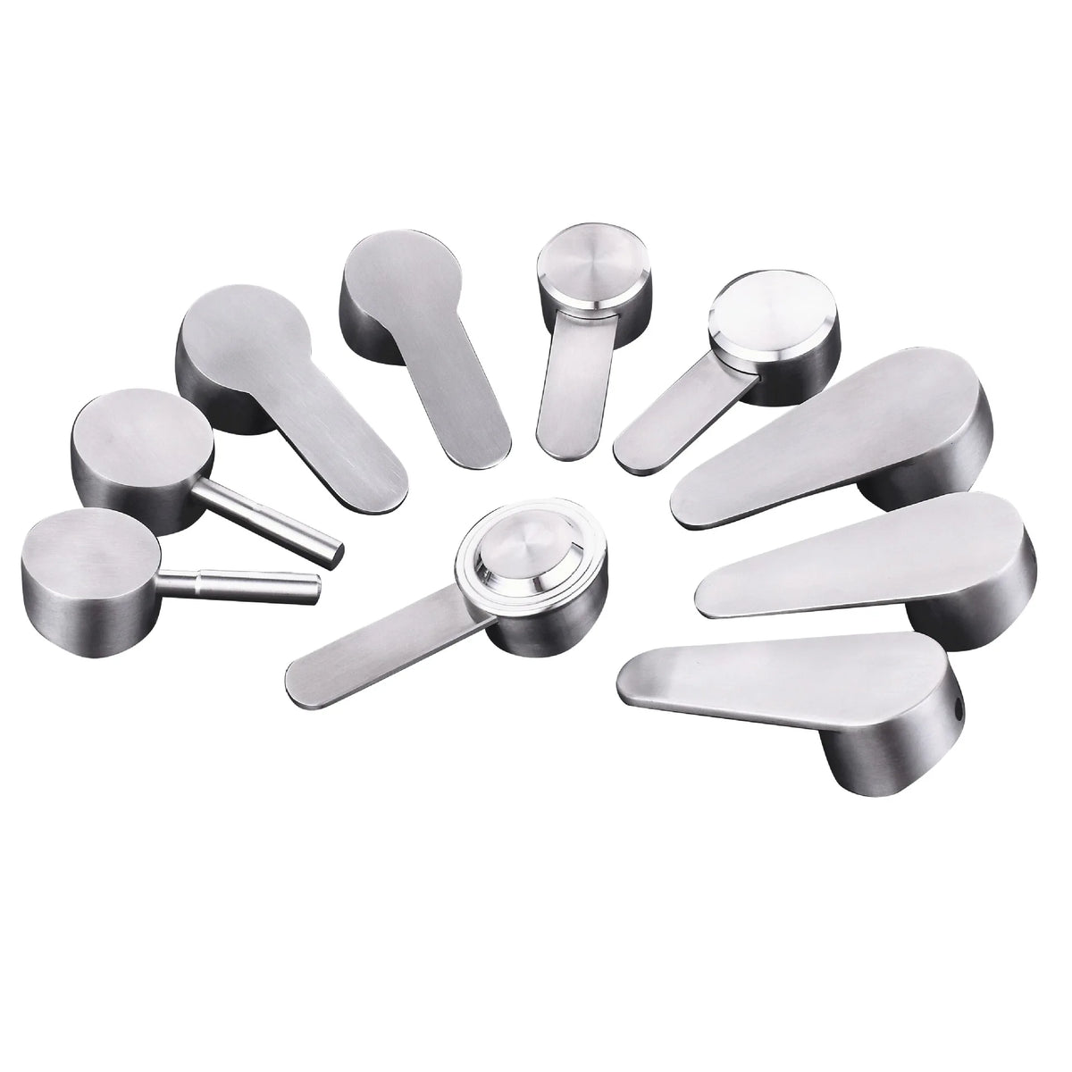 Faucet Handle Replacement Stainless Steel Bathroom Cold Basin Shower Zpaxo