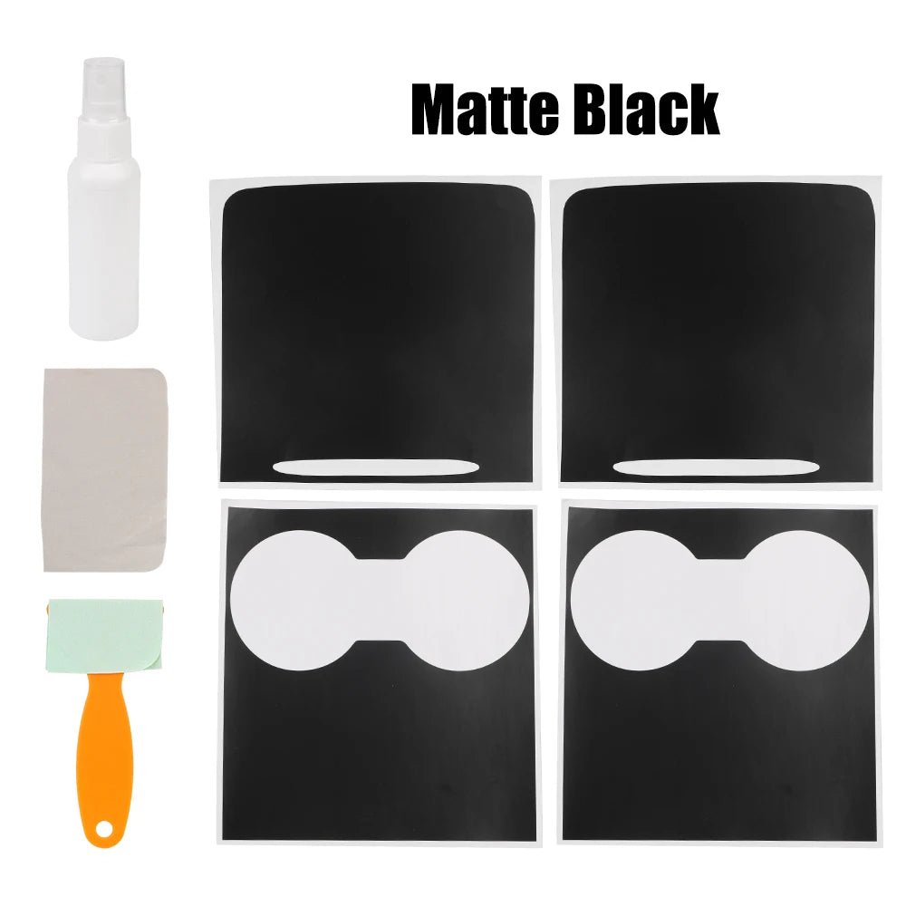 Interior Decoration PVC Film Tesla Model 3 Y 21-22 Multi Car Central Zpaxo matte black