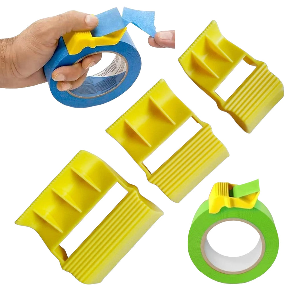 Portable Tape Dispenser Multi-purpose Convenient Cutter Reusable Cute Zpaxo