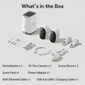 Baseus Security Protection N1 2K Outdoor Camera Wireless Home Night Zpaxo White