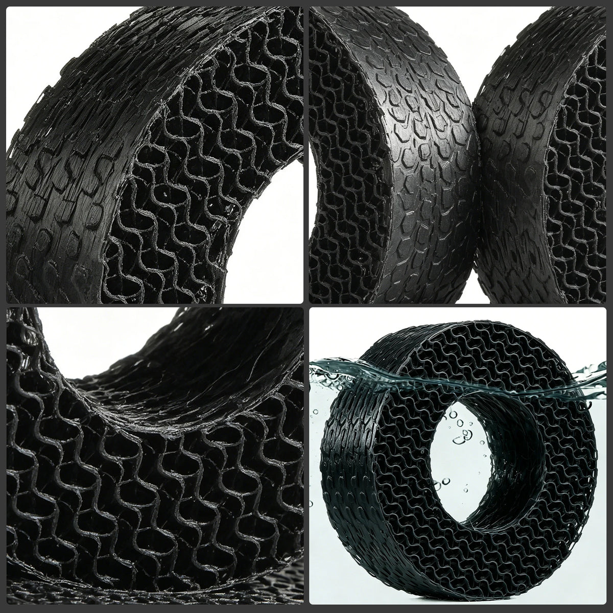 1 9-Inch 3D Printing TPU Tire Filler Lightweight Shock Absorber Zpaxo