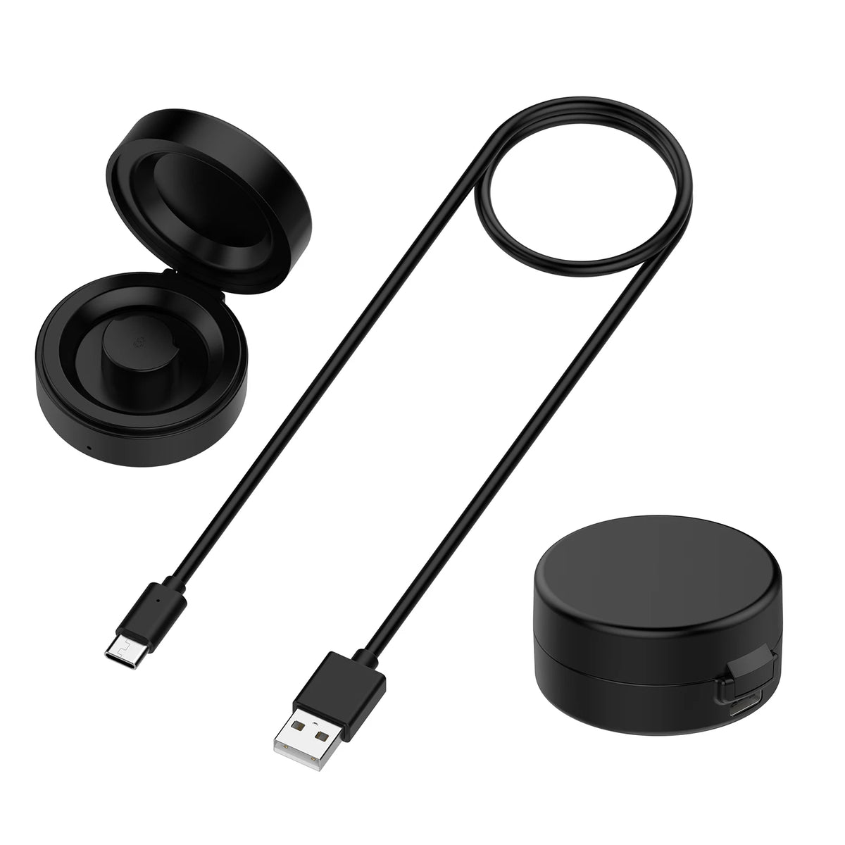Travel Charger Dock Portable Compact Charging Box USB-C Cable Zpaxo